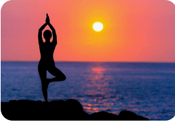 Yoga en la naturaleza con Piedad